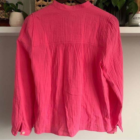 • [J. Crew] Cotton Textured Top • - Picture 6 of 11